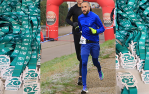 Semi-Marathon  20 bornes   d'Andrésy (78) et 800M piste du Val de Reuil (27)