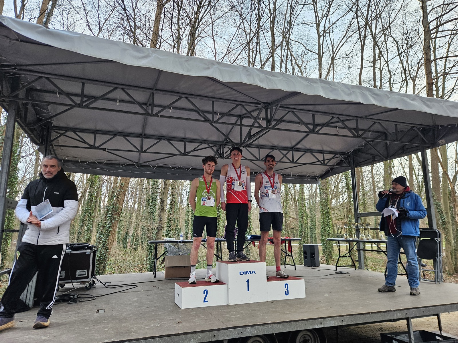 Mathys Dedouche Champion départemental de cross 2026 !