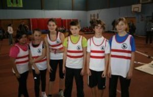 TRIATHLON Benjamins Minimes 1er Tour en salle 