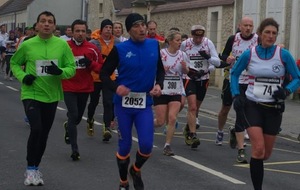 Trail nocturne de Verneuil,semi marathon de Rambouillet et 10 km de Lisses