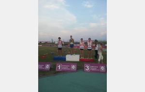 Gregory Rimmer Médaille de bronze du 5000m juniors au championnat de France