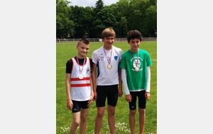 Kevin Champagne vice champion des Yvelines sur le tétrathlon