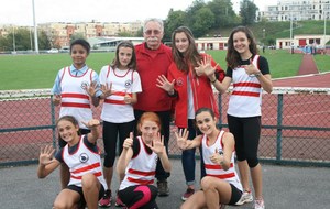 BELLE PERFORMANCE de l'équipe benjamine Equipe Athle en finale LIFA