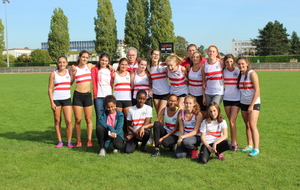 Equipe Athle Automnal Victoire des Minimes filles