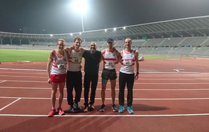 Championnats d'Ile de France de relais : 4x1500m M