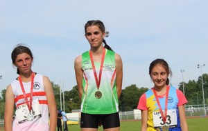 Laetitia GRARE vice championne LIFA sur 3000 m marche