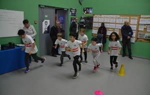 1er tour en salle pour les EA et POUSSINS 