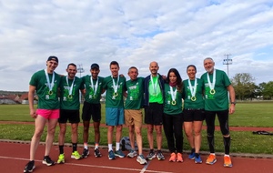 Marathon de Paris, Semi Marathon de Nice, 5 et 10kms d'Aubevoie ,de Vernon, le Rambolitrail et la Marche nordique de Saint Avé !