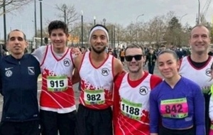 Corrida de Thiais, Cross des Mureaux, 5kms de Conflans et Chocotrail , Semi de Bordeaux, 10kms d'Arcachon et Cross Presse Océan !