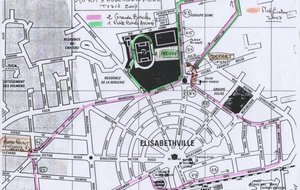 Plan de la Foulée d'Aubergenville