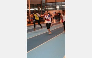 Emilie en action sur 50 m plat