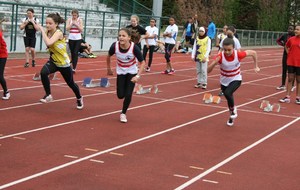 Emilie et Eva dans la même série du 50 m