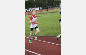 Kevin lors de son 1 000 m