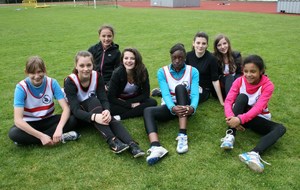 Les équipes filles de relais