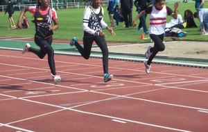 arrivée du 50 m plat