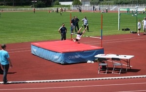 Kevin au saut en hauteur