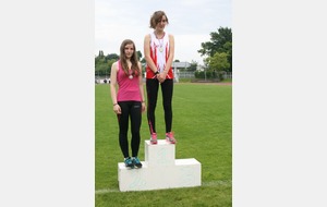 Manon, le podium de la marche