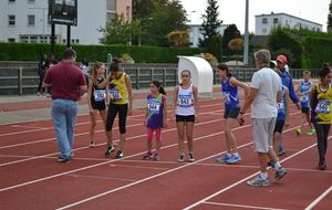 Clara au départ du 1 000 m