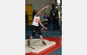 Emilie à son lancer record