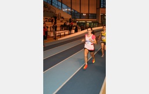 Clara lors de son 1000 m