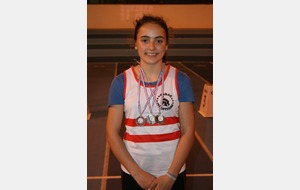 Emilie quadruple médaillée