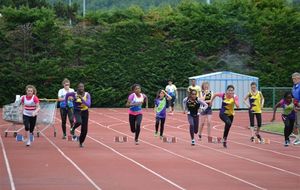 Loeiza au départ du 50 m