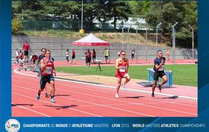 Série du 100m, David au couloir 8