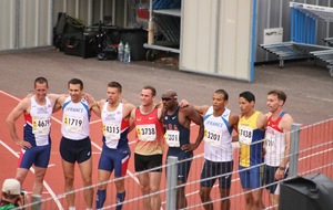 Les finalistes du 200m