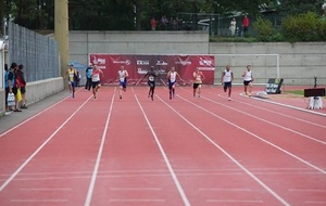 Dernière ligne droite du 200m