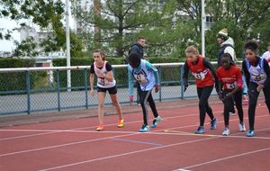 Clara au départ du 1 000 m