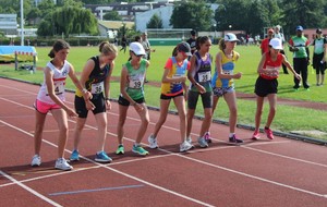 le départ du 3000 m marche