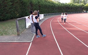 les dernières répétitions du relais 4 fois 60 m