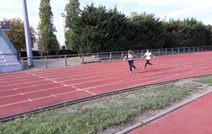 le dernier passage de relais de notre équipe Benjamine Filles