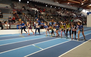 Noémie départ du 1000 m