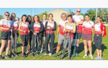 A Aubergenville , la marche nordique à fond les bâtons !