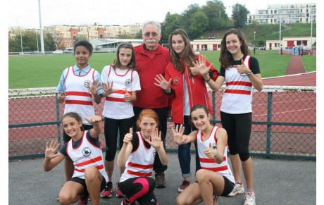 BELLE PERFORMANCE de l'équipe benjamine Equipe Athle en finale LIFA