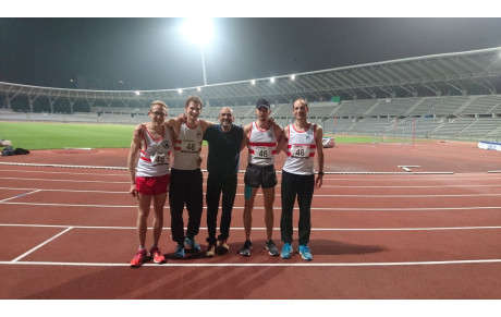 Championnats d'Ile de France de relais : 4x1500m M