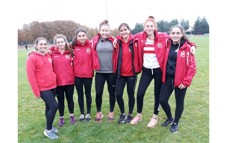 Equipe Athle LIFA nos cadettes 2 ème à Noisy